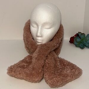 Mix it Womens Winter Cold Faux Fur Scarf